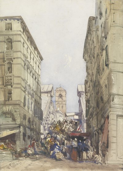 Die Rialto, August 1846 von William Callow